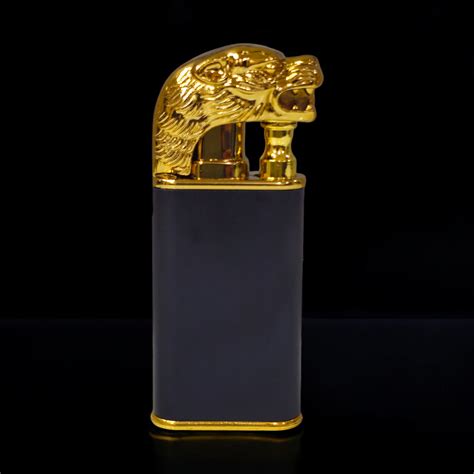 Dual Flame Lion Head Lighter - Bold Design with Double Flame Power ...