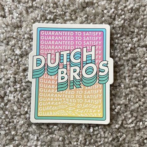 Dutch Bros Coffee retro sticker #dutchbros... - Depop