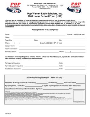 Home Schooling Report Card Forms and Templates - Fillable & Printable ...