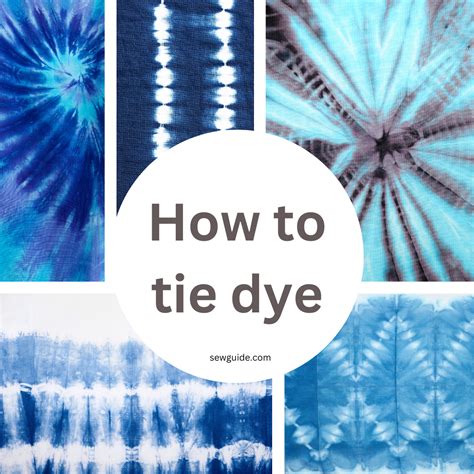 Steps To Tie Dying