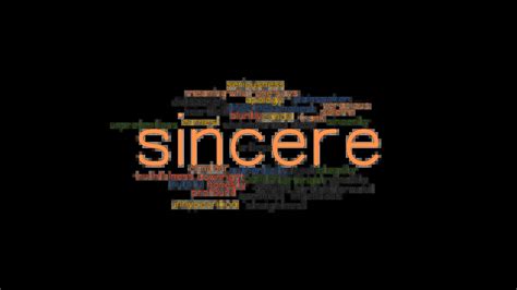 SINCERE: Synonyms and Related Words. What is Another Word for SINCERE? - GrammarTOP.com