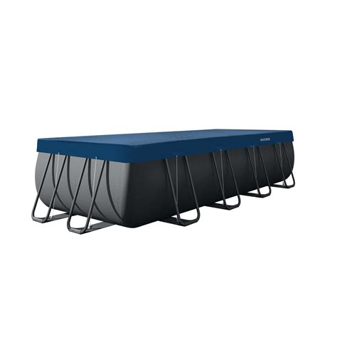 Bâche d'hivernage pour piscine tubulaire rectangulaire Intex L 5,49 x l ...