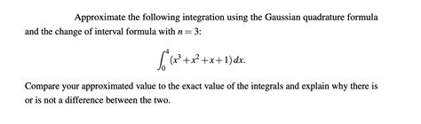 Approximate Integration Formula 的图像结果