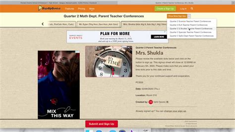Image result for SignUpGenius Tutorial Single Slot