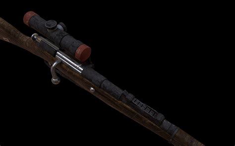 Sniper Rifle Mosin Nagant - 3D Model by Immutable