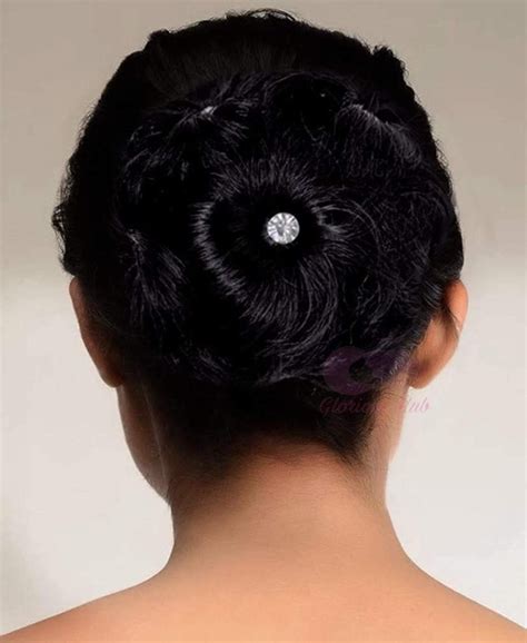 Glorious Hub Bridal Hair Bun Extension for Women - Readymade Faux ...