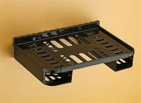 iSTAR Acrylic Tv Set Top Box Stand With Remote Holder Wall Mount Shelf ...