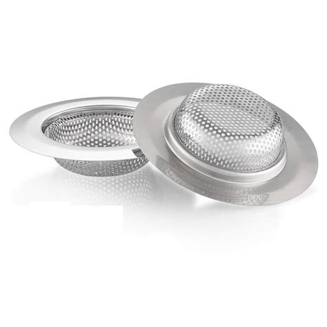 Kitchen Sink Strainer, Cozzine Stainless Steel Sink Drain Cover Garbage ...