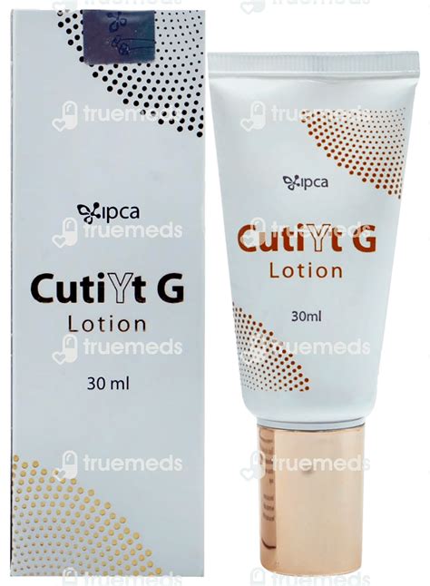 Cutiyt G Lotion 30 Ml - Uses, Side Effects, Dosage, Price | Truemeds