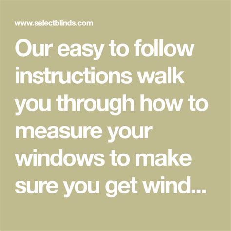 Image result for Window Measurement Guide