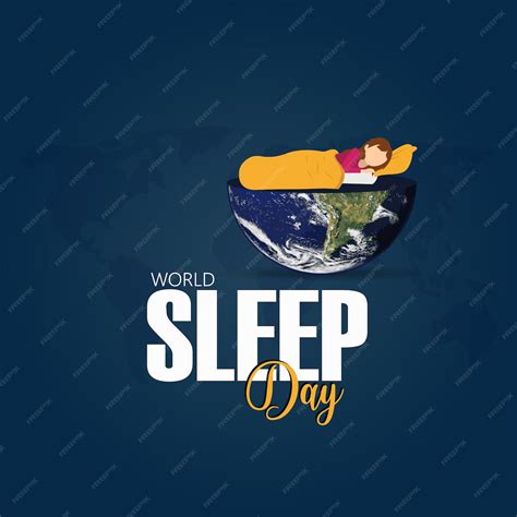 Premium Vector | World Sleep Day observed on the Friday before the ...