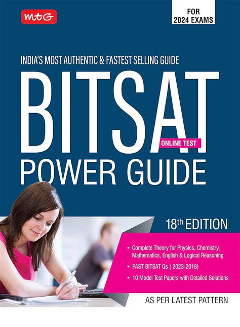 Buy Mtg Bitsat Power Guide With Previous Year Chapter-Wise Solved ...