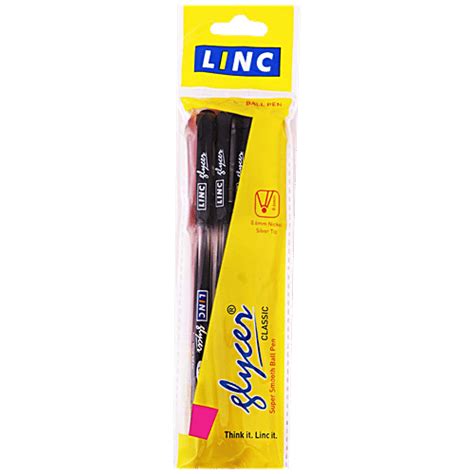Buy Linc Glycer Classic Ball Pen - Black Ink Online at Best Price of Rs ...