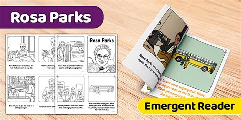 Rosa Parks Emergent Reader | Teaching Resource | Twinkl