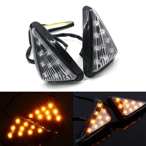 visionrabbit Flush Mount LED Turn Signal Light Indicator for Yamaha CBR ...