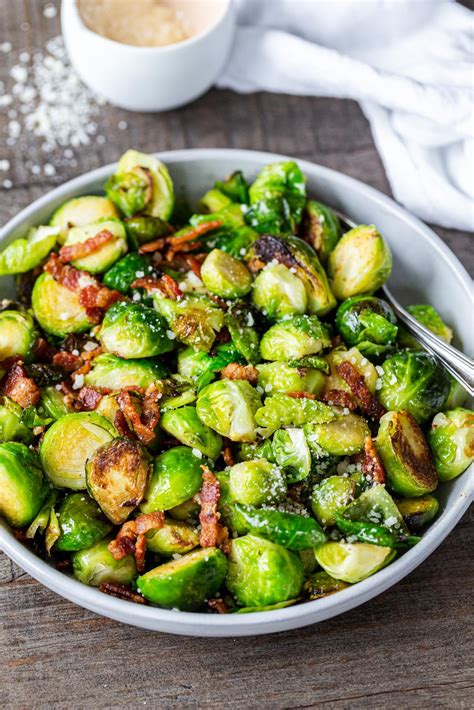 Bacon Brussels Sprouts Salad - Momsdish