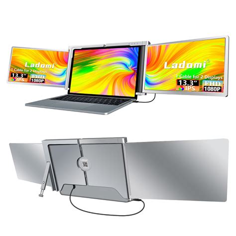 Laptop Screen Extender [M1/M2/M3/WINDOWS] [ONE Cable Connect ONLY] 13.3 ...