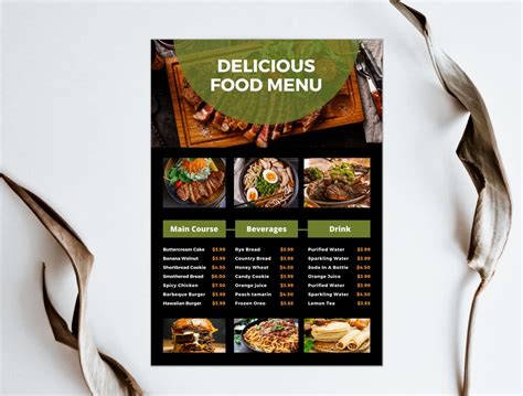 Restaurant Menu 的图像结果