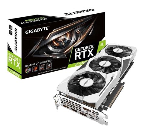 GIGABYTE GeForce RTX 2070 Super Gaming OC White 8G Graphics Card, 3X ...
