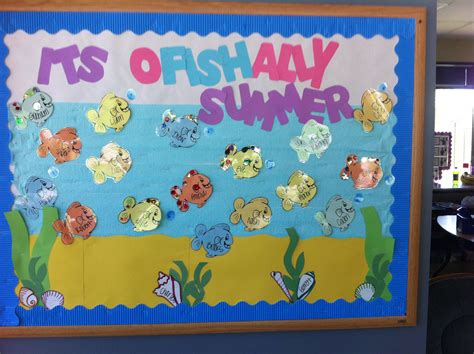 Summer Daycare Bulletin Board