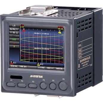 M-System 73VR3100-E-R Paperless Recorder, 2-Point +/-20mA +/-10VDC; 85 ...