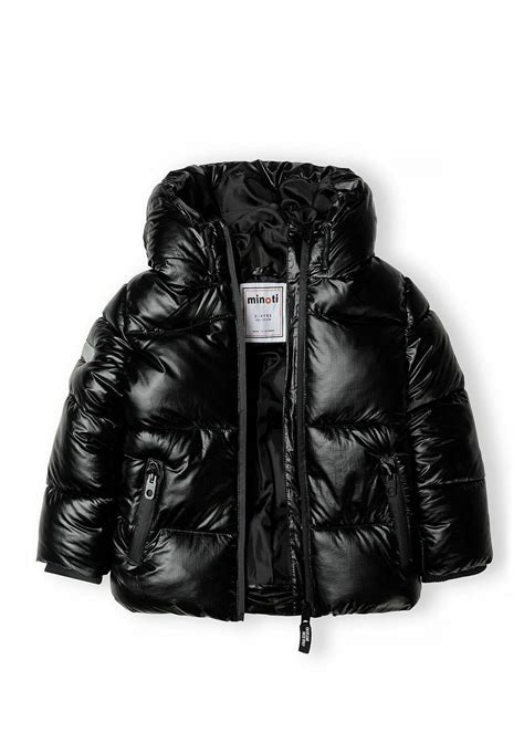 MINOTI PADDER PUFFER - Veste d'hiver - metallic black/noir - ZALANDO.FR ...
