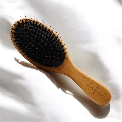 Bamboo Boar Bristles Brush - Z Secrets
