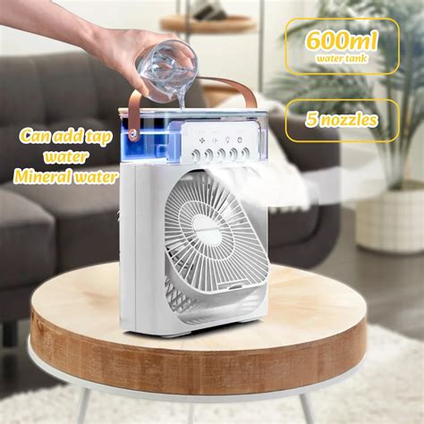 2024-New-3-In-1-Fan-AIr-Conditioner-Household-Small-Air-Cooler-LED ...
