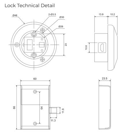 RDCL1042 Technical Drawing