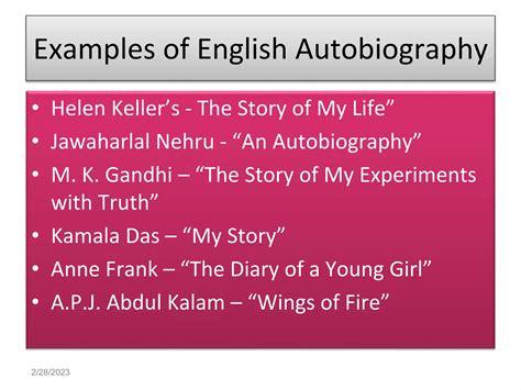 Autobiography Introduction Examples 的图像结果