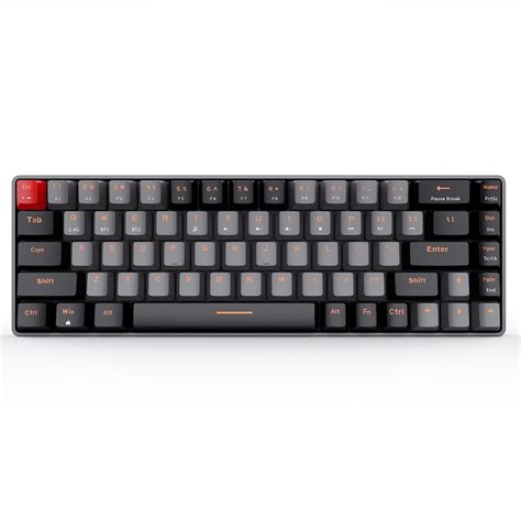 Buy QisanMechanical Gaming Keyboard Dual Mode 2.4G/BT Wireless Keyboard ...