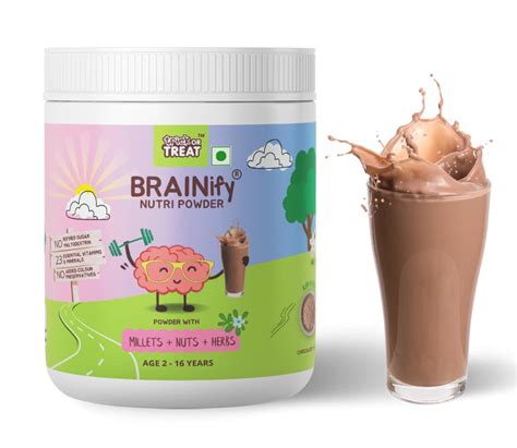 TRICK OR TREAT Brainify Nutri Drink Powder|7 Herbs|Millets + Nuts ...