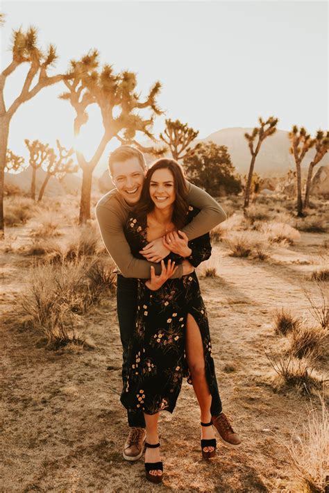 engagement photos joshua tree