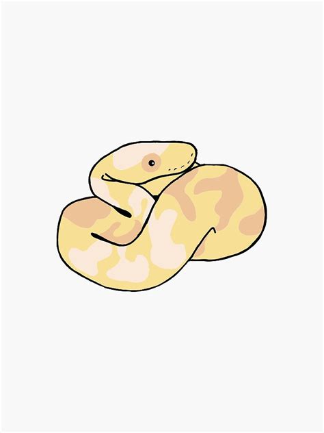 Image result for Red Bubble Ball Python Sticker