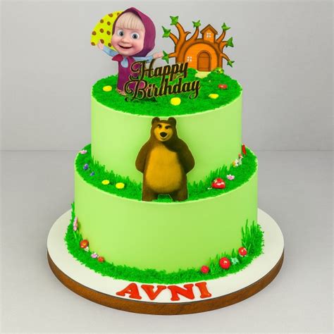 Masha and the Bear Cake 2 Layer | YummyCake