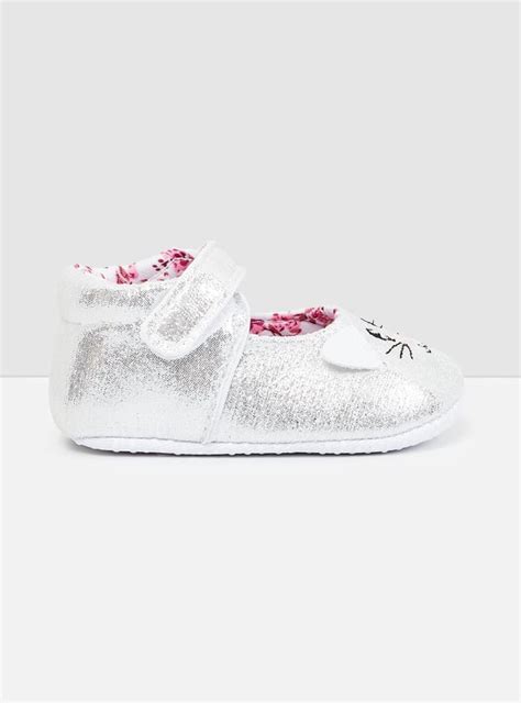 Buy Girls Embroidered Booties with Velcro Strap Online at just Rs. 499. ...