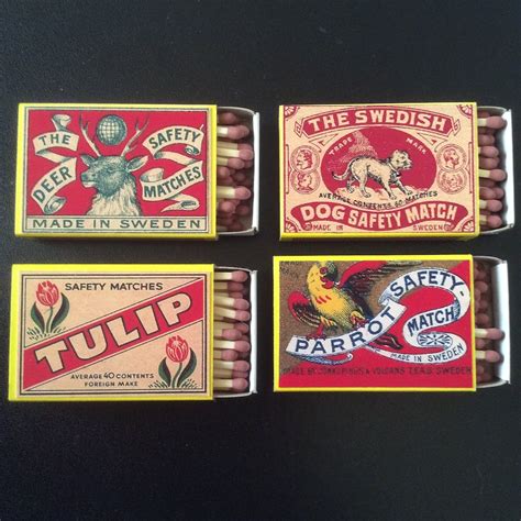 Vintage Matchboxes,matchbox Collection S,matchbox Lover Gifts ...