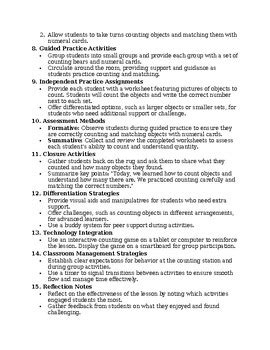 Image result for Counting Objects Lesson Plan