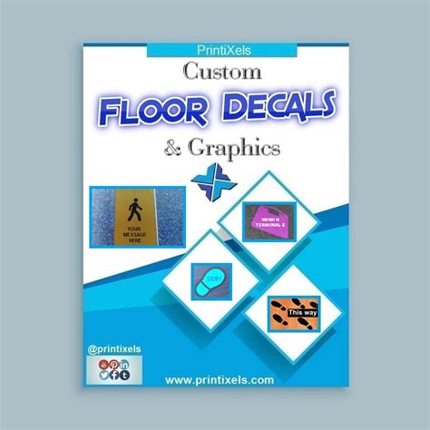 Custom Floor Decals & Graphics - Printing & Installation | Printixels ...
