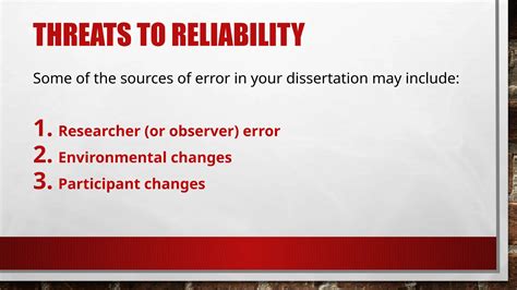 Image result for Reliability Test Presentation Format