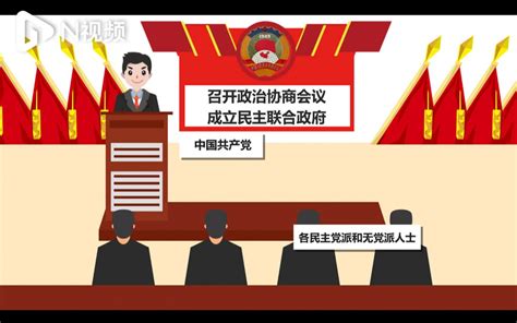 动画详解：中国共产党领导的多党合作和政治协商制度有何优势_哔哩哔哩_bilibili
