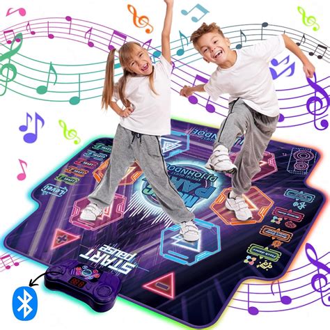 Buy DEVBEST 2024 Upgraded Dance Mat for Kids Light-Up, Multi-Button ...