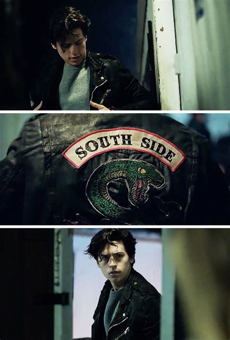 Cole Sprouse/Jughead Jones as a South Side Serpent in Riverdale. HOT ...
