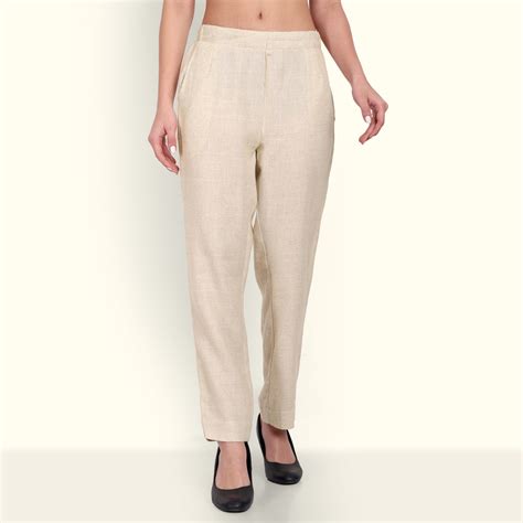 Relaxed Fit Cotton Pants for Women | Cotton Pants – Naariy