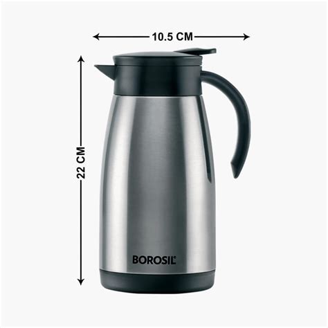 Buy BOROSIL Solid Stainless Steel Teapot - 1000 ml from Borosil at just ...