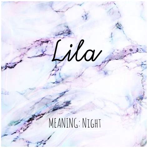 Lila Name