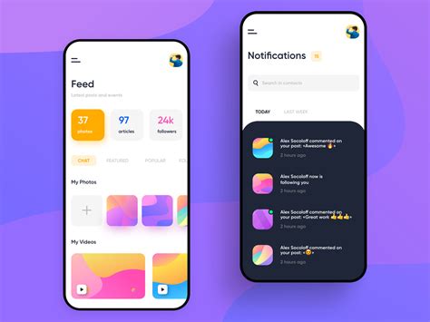UI UX App 的图像结果
