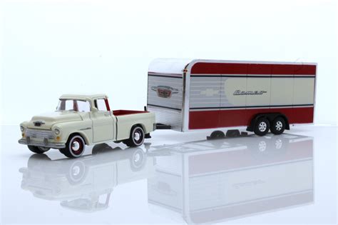 1955 Chevy Cameo & Box Trailer Car Hauler Pickup | Ubuy India