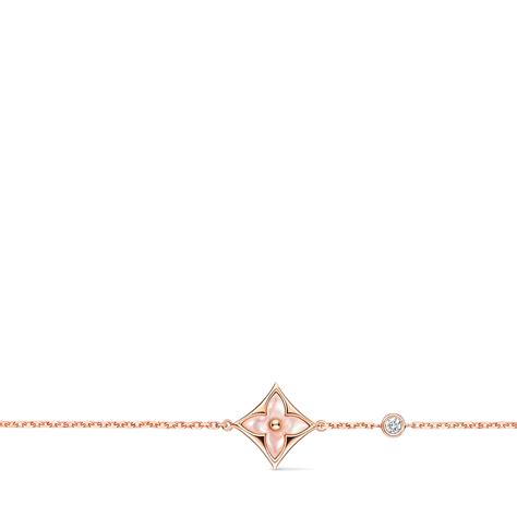 Color Blossom BB Star Bracelet, Pink Gold, Pink Mother-Of-Pearl And ...