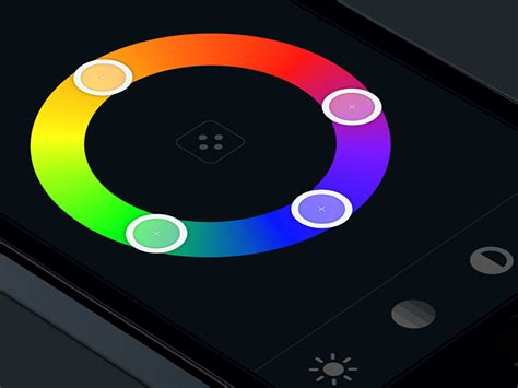 Image result for Color Wheel UI Design